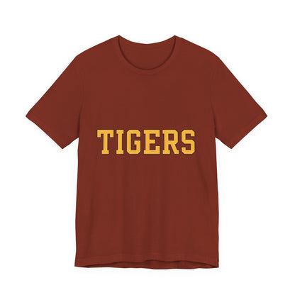 Unisex Jersey Short Sleeve Tee "TIGERS"  9 color options