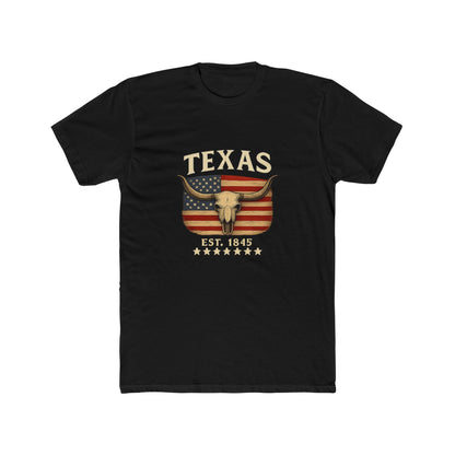 Texas EST 1845 T-Shirt — Vintage State Pride Tee
