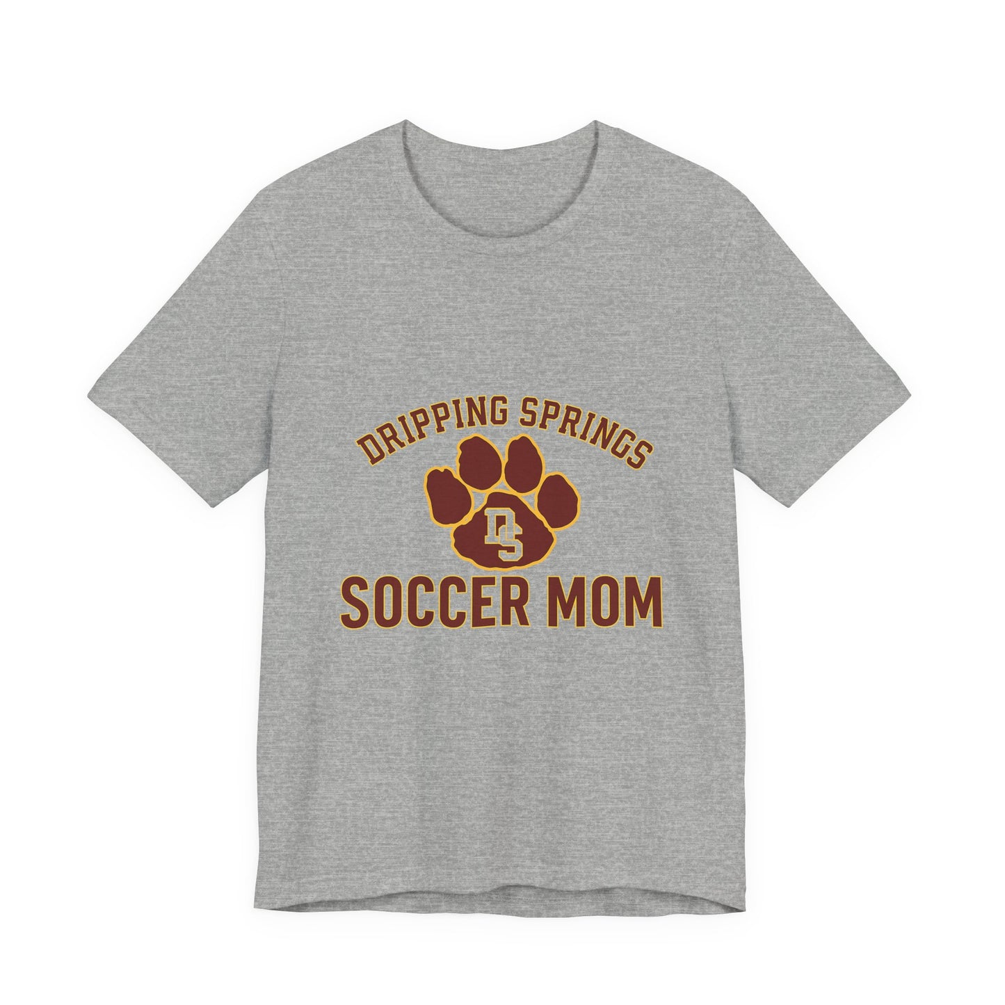 "SOCCER MOM" Unisex Jersey Short Sleeve Tee, 9 color options