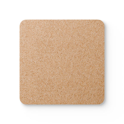 Dripping Springs Texas Hill Country Cork Coaster Set — Scenic Bluebonnet River Design