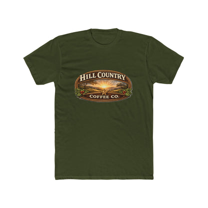 Hill Country Coffee Company Tee — Coffee Shop Logo T-Shirt