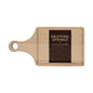 Engraved Wooden Cutting Board - Dripping Springs Texas Hill Country Logo