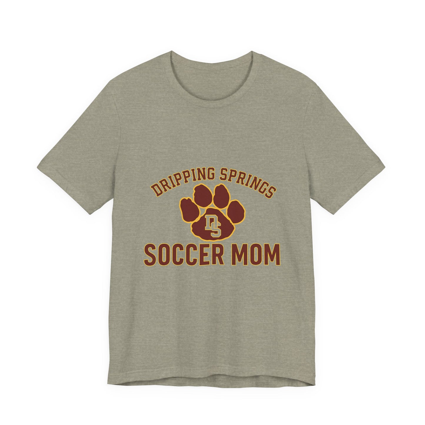 "SOCCER MOM" Unisex Jersey Short Sleeve Tee, 9 color options