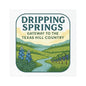 Dripping Springs Texas Hill Country Car Magnet