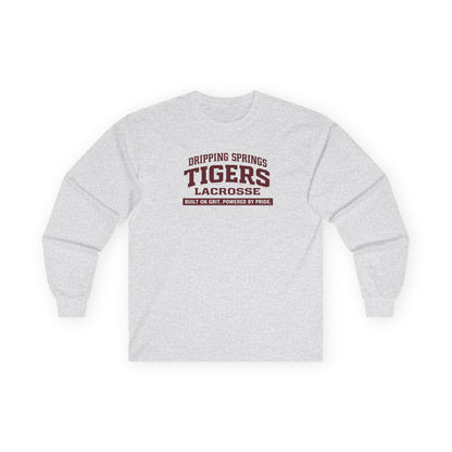 Tigers Lacrosse "Built on Grit" Long Sleeve Tee