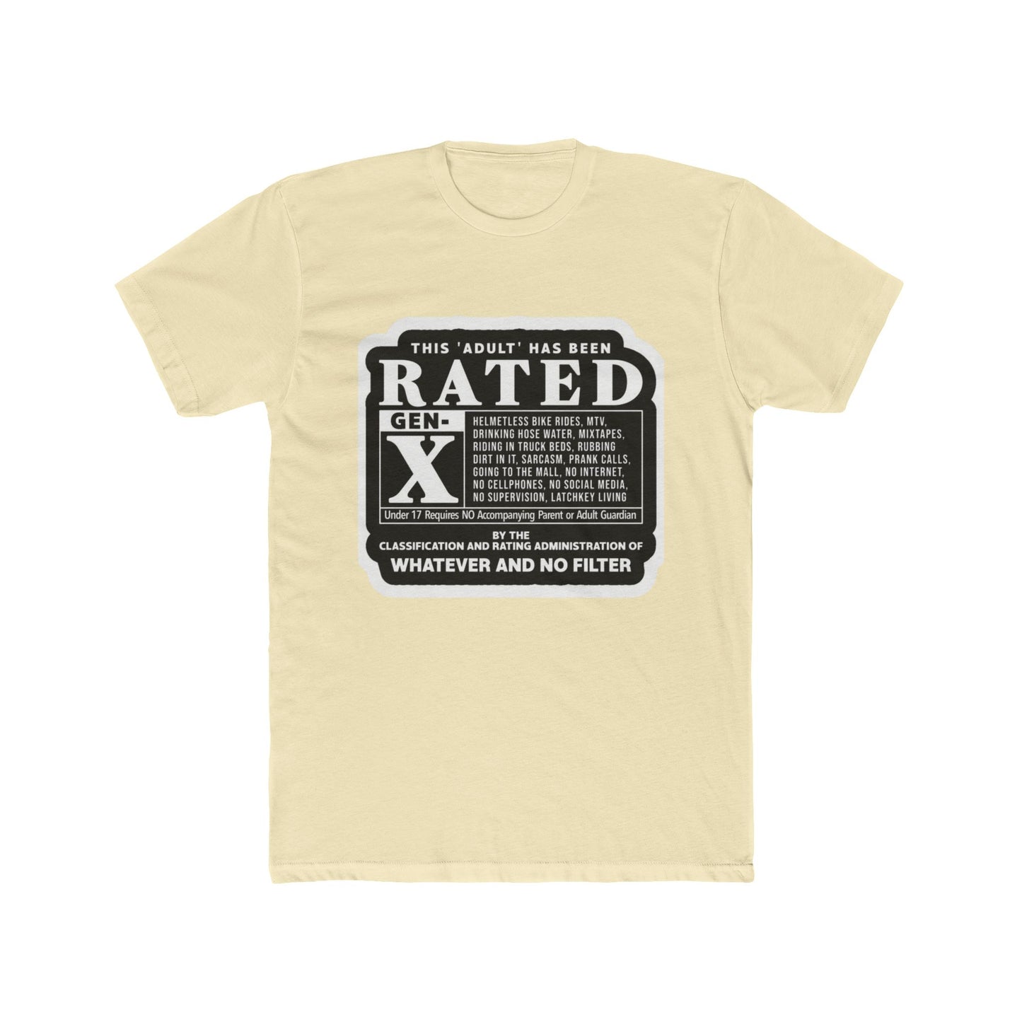 Gen X Tee — Retro 80s/90s Nostalgia T-Shirt