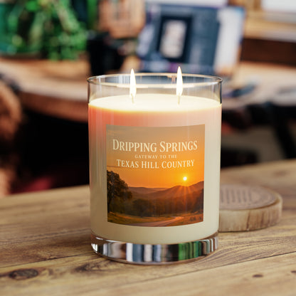 Dripping Springs Sunset Scented Candle — Texas Hill Country 11oz