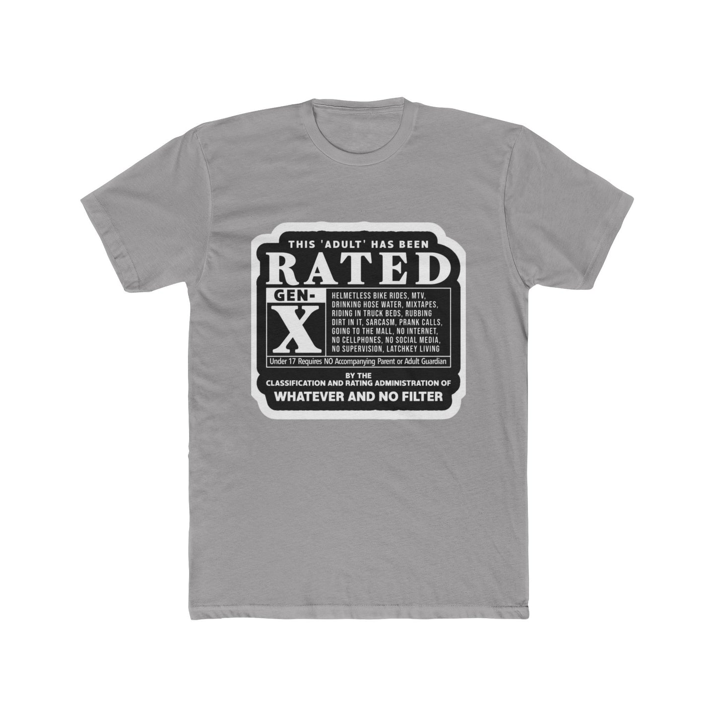 Gen X Tee — Retro 80s/90s Nostalgia T-Shirt