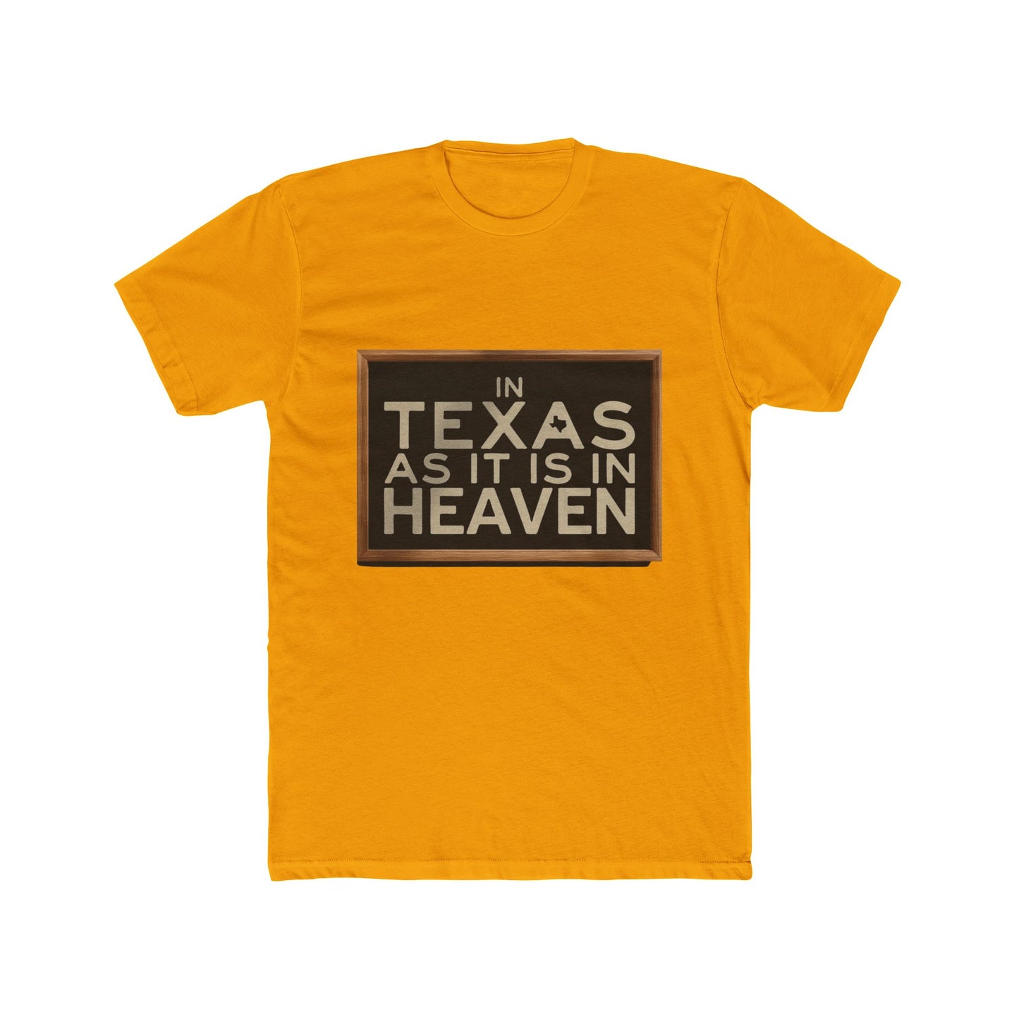 In Texas As In Heaven T-Shirt — Texas Pride Graphic Tee