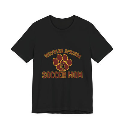 "SOCCER MOM" Unisex Jersey Short Sleeve Tee, 9 color options