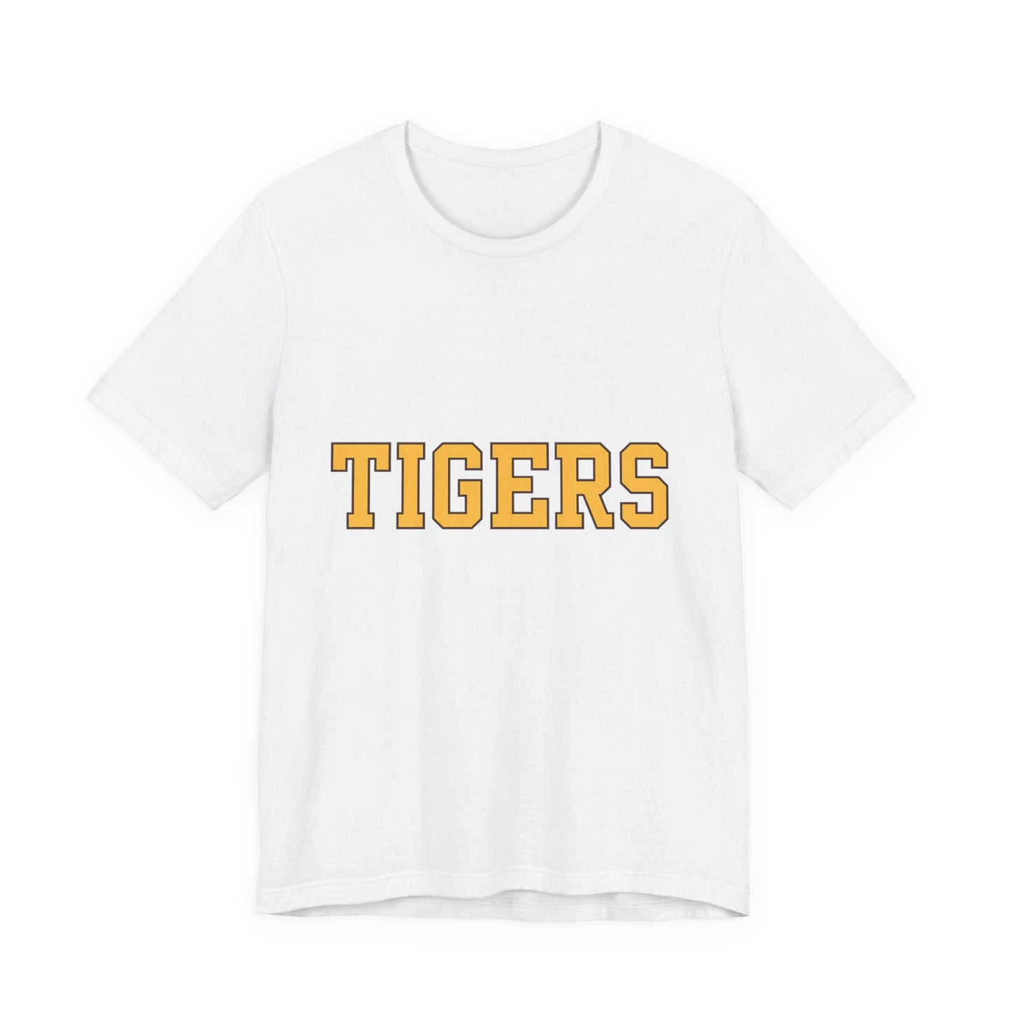 Unisex Jersey Short Sleeve Tee "TIGERS"  Multiple color options