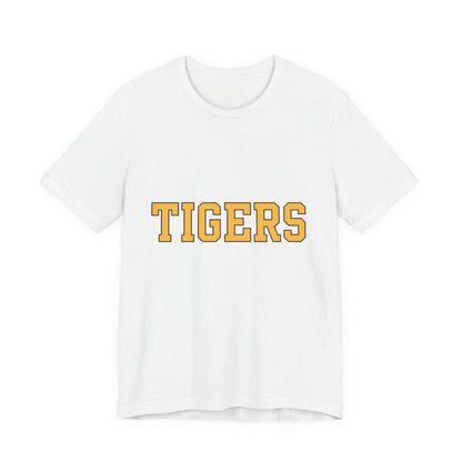 Unisex Jersey Short Sleeve Tee "TIGERS"  Multiple color options