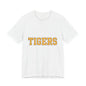 Unisex Jersey Short Sleeve Tee "TIGERS"  Multiple color options