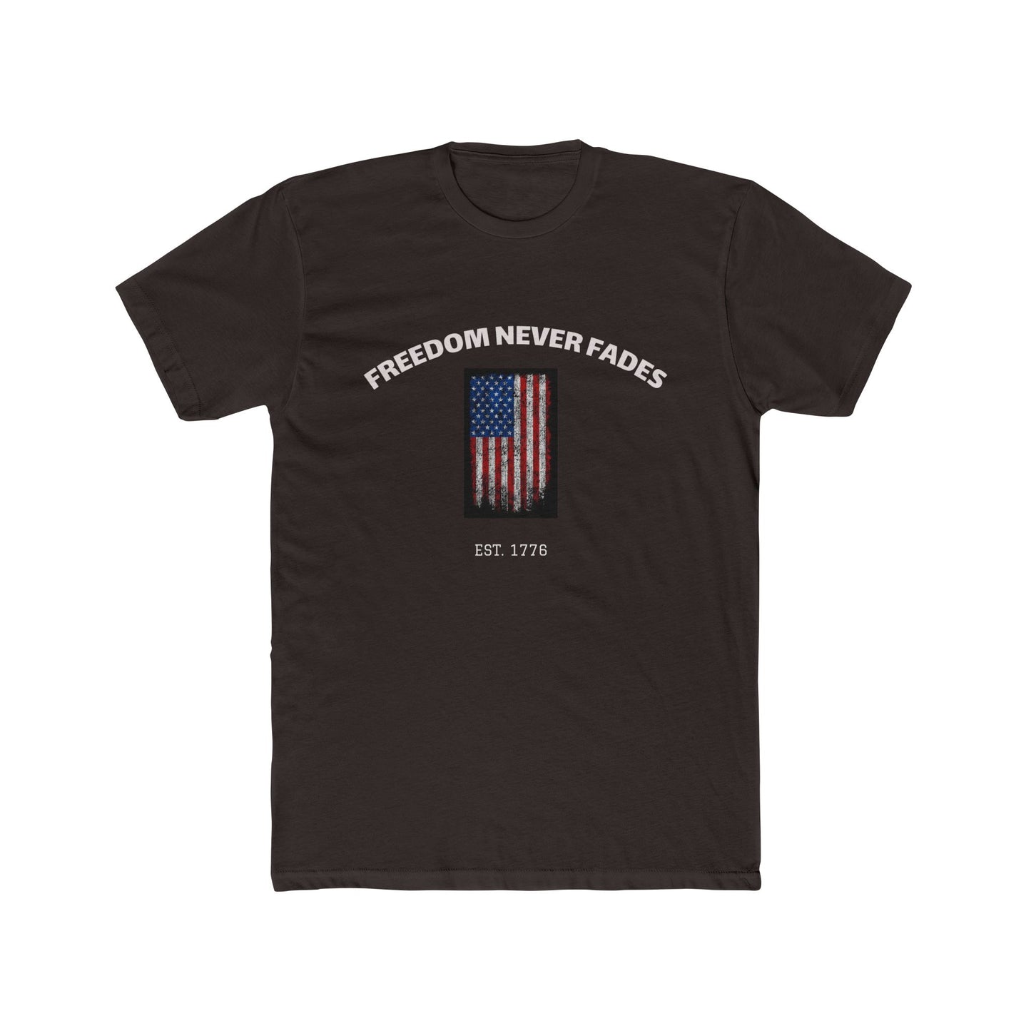 Freedom Never Fades  American Flag USA Pride T-Shirt
