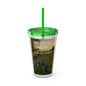 Hill Country Sunsplash Tumbler with Straw, 16oz - Perfect for Walks, Workouts, Gifts & School, Customizable Design for Everyone