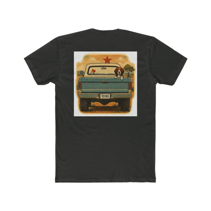 Texas Truck & Loyal Dog T-Shirt — Rustic Lone Star Trucking Tee
