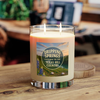 Hill Country  Scented Candle — Texas Hill Country 11oz Glass Candle