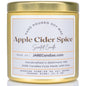 Apple Cider Spice - Cinnamon, Clove, Nutmeg - Soy Wax Scented Candle