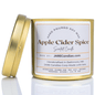 Apple Cider Spice - Cinnamon, Clove, Nutmeg - Soy Wax Scented Candle