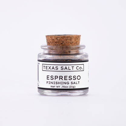A special touch.....Espresso Finishing Salt