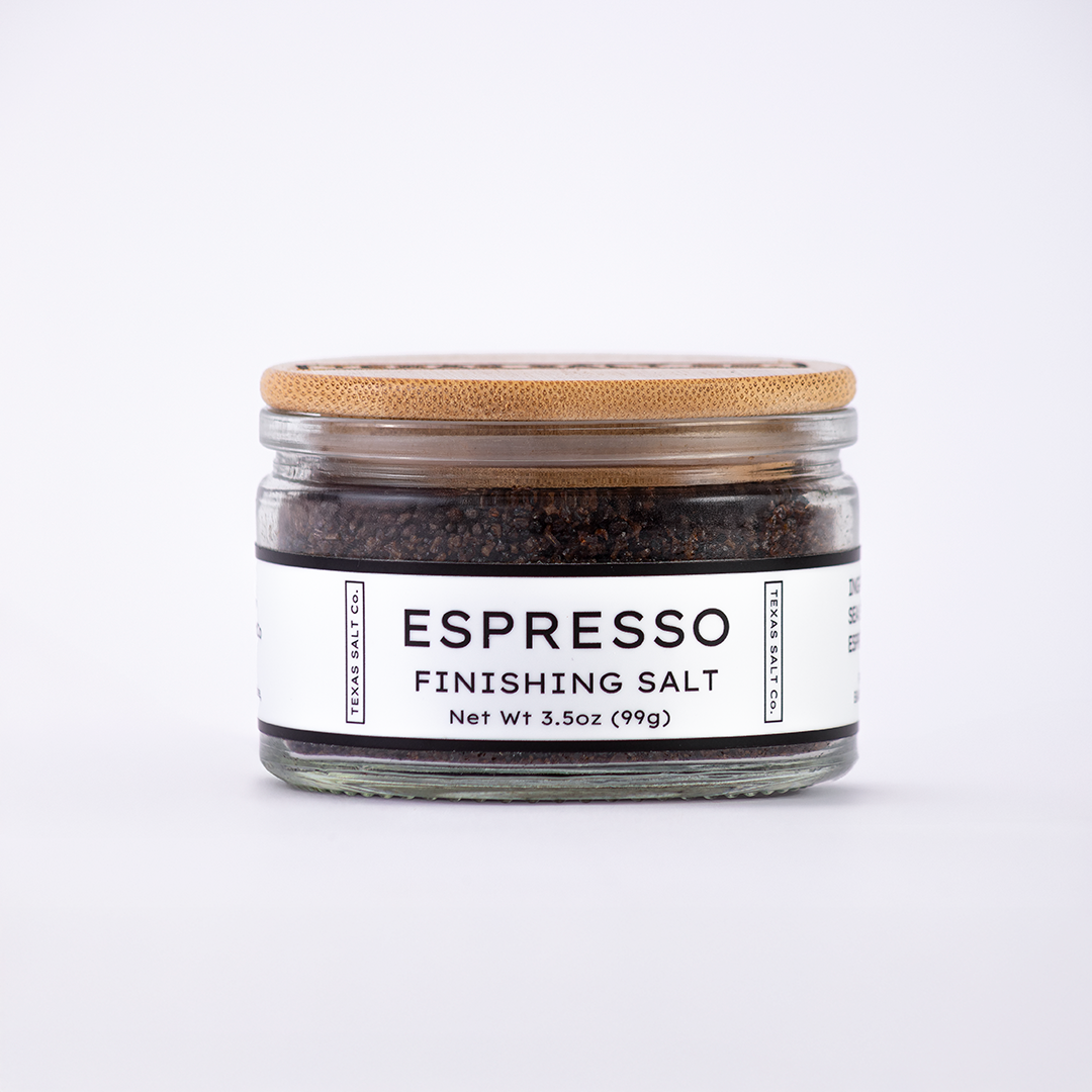 A special touch.....Espresso Finishing Salt