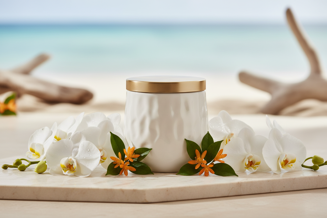 The 'Lili' candle transports you to an extravagant floral-scented island vacation with its unforgettable aroma. The sophisticated combination of essential oils and florals in Lili creates a fragrance that transports you to the highest standard of elegance.

Fragrance Notes:

Top Notes: Exotic Orchid, Sweet Orange Blossom

Picture the atmosphere transformed by the captivating fragrance of exotic flowers which symbolizes the elegance and beauty of your favorite island getaway. 'Lili' transforms your surroundi