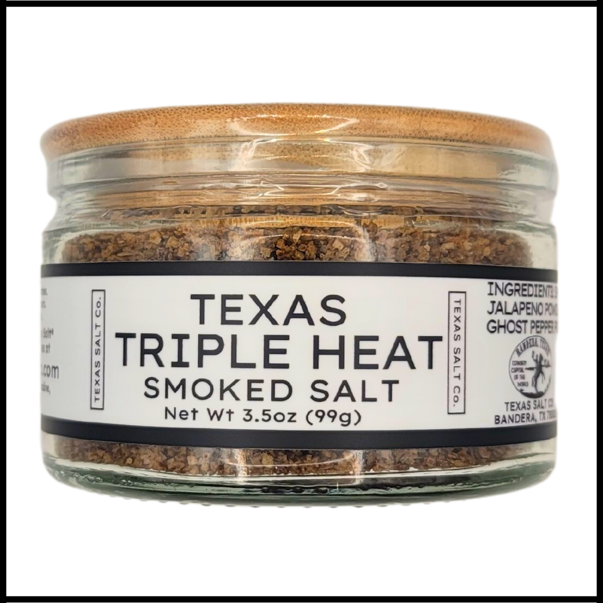 Award Winning Texas Triple Heat Smoked Salt